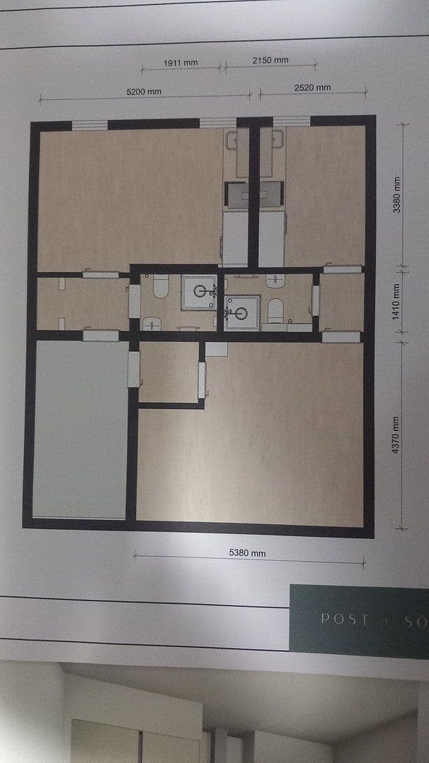 Prenájom bytu 1-izbový 27 m², Wuppertal, Severné Porýnie - Westfálsko Prenájom bytu 1-izbový 27 m², Wuppertal, Severné Porýnie - Westfálsko