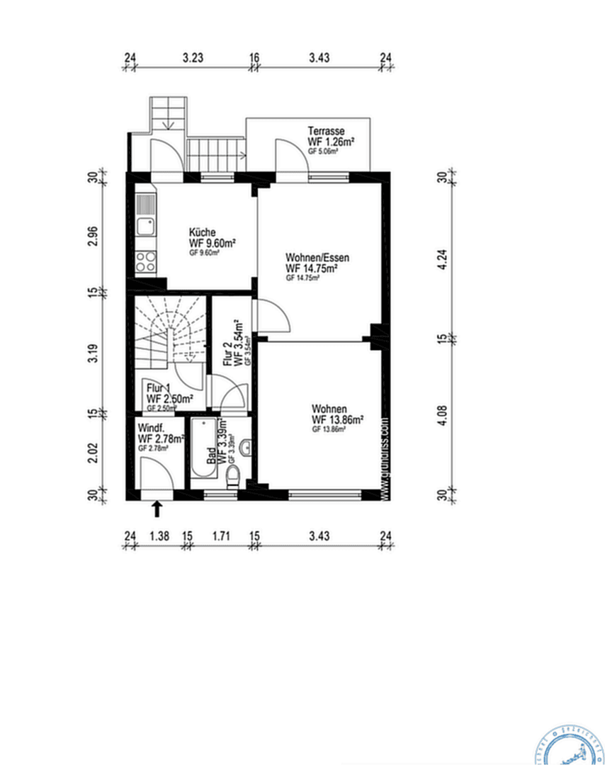 Predaj domu 143 m², pozemek 319 m², Bremerhaven, Brémy Predaj domu 143 m², pozemek 319 m², Bremerhaven, Brémy