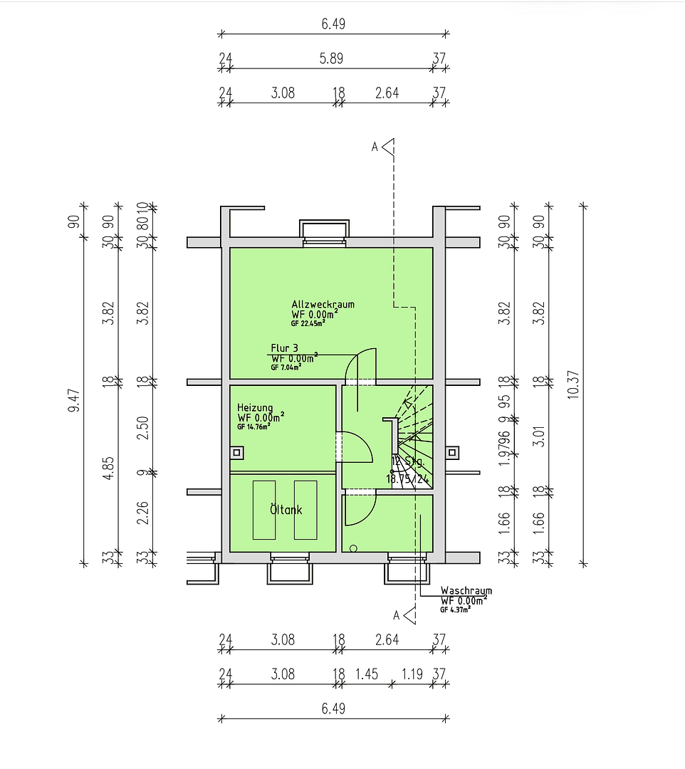 Prenájom domu 95 m², pozemek 243 m², Am Rehmenfeld, Zeven, Dolné Sasko Prenájom domu 95 m², pozemek 243 m², Am Rehmenfeld, Zeven, Dolné Sasko