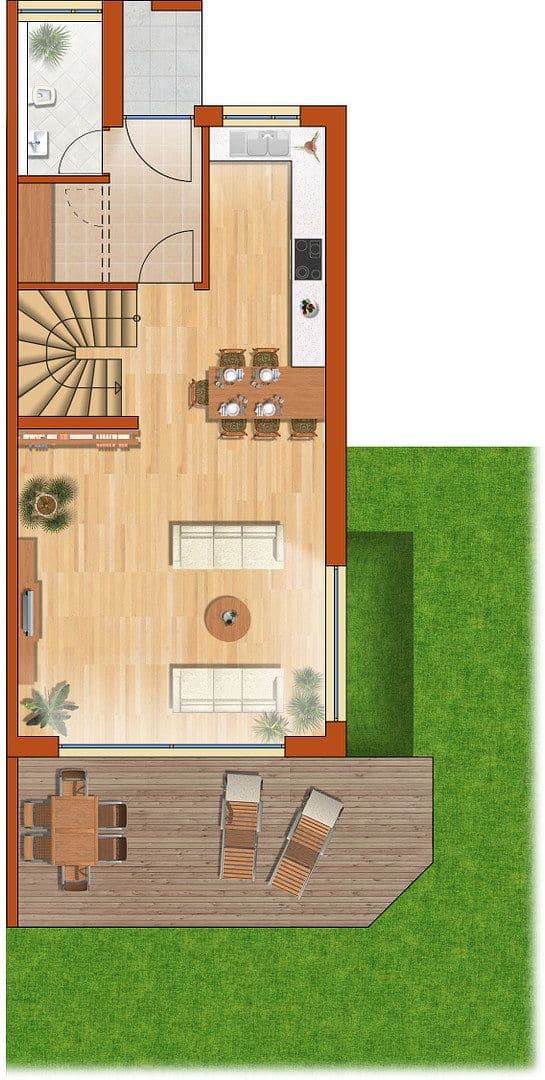 Prenájom domu 152 m², pozemek 374 m², Kirchstr. 10 c, Landsberied, Bavorsko Prenájom domu 152 m², pozemek 374 m², Kirchstr. 10 c, Landsberied, Bavorsko