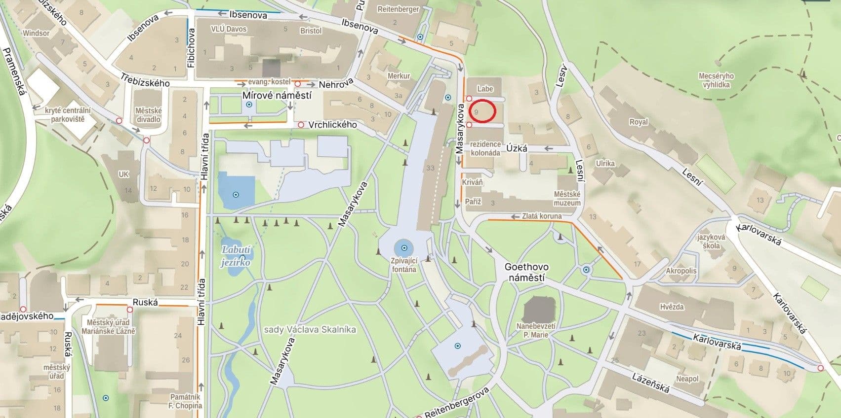 Prenájom bytu 1-izbový 23 m², Mariánské Lázně, Karlovarský kraj Prenájom bytu 1-izbový 23 m², Mariánské Lázně, Karlovarský kraj