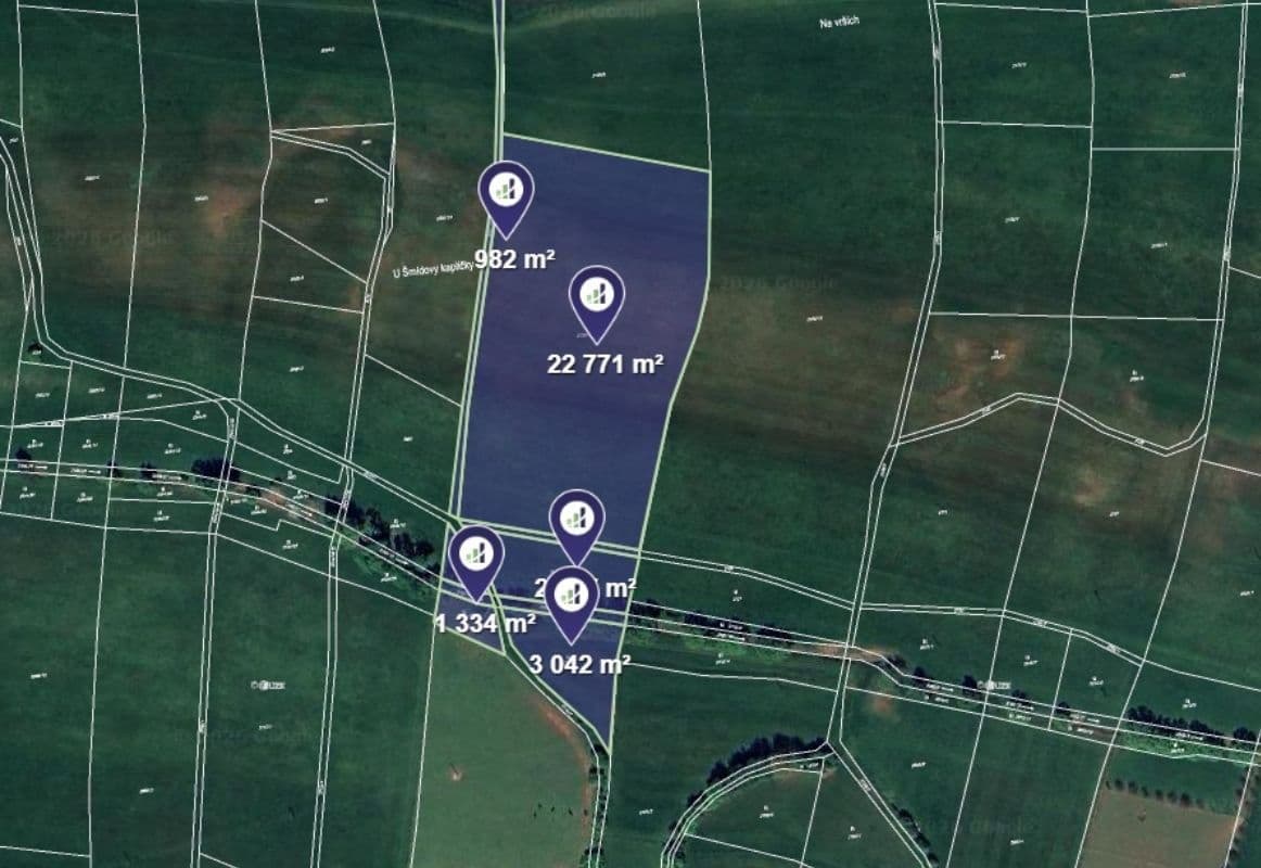 Predaj pozemku 31.126 m², Čistá u Horek, Liberecký kraj Predaj pozemku 31.126 m², Čistá u Horek, Liberecký kraj