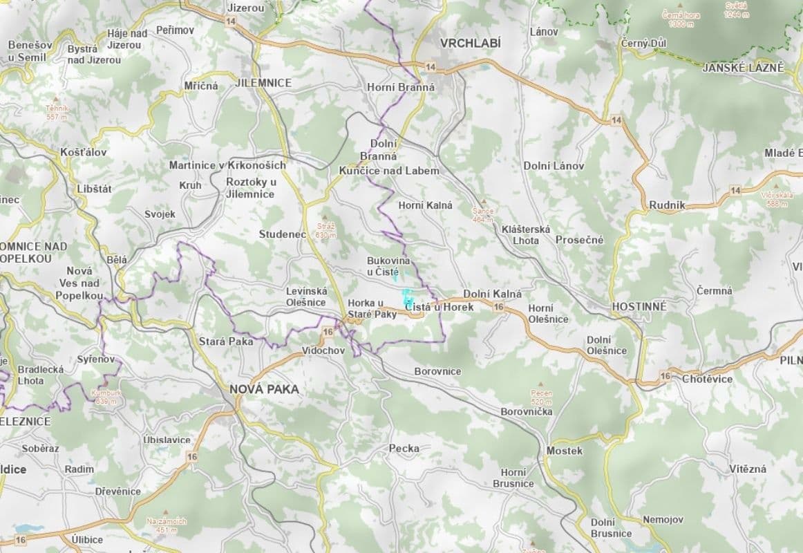 Predaj pozemku 31.126 m², Čistá u Horek, Liberecký kraj Predaj pozemku 31.126 m², Čistá u Horek, Liberecký kraj