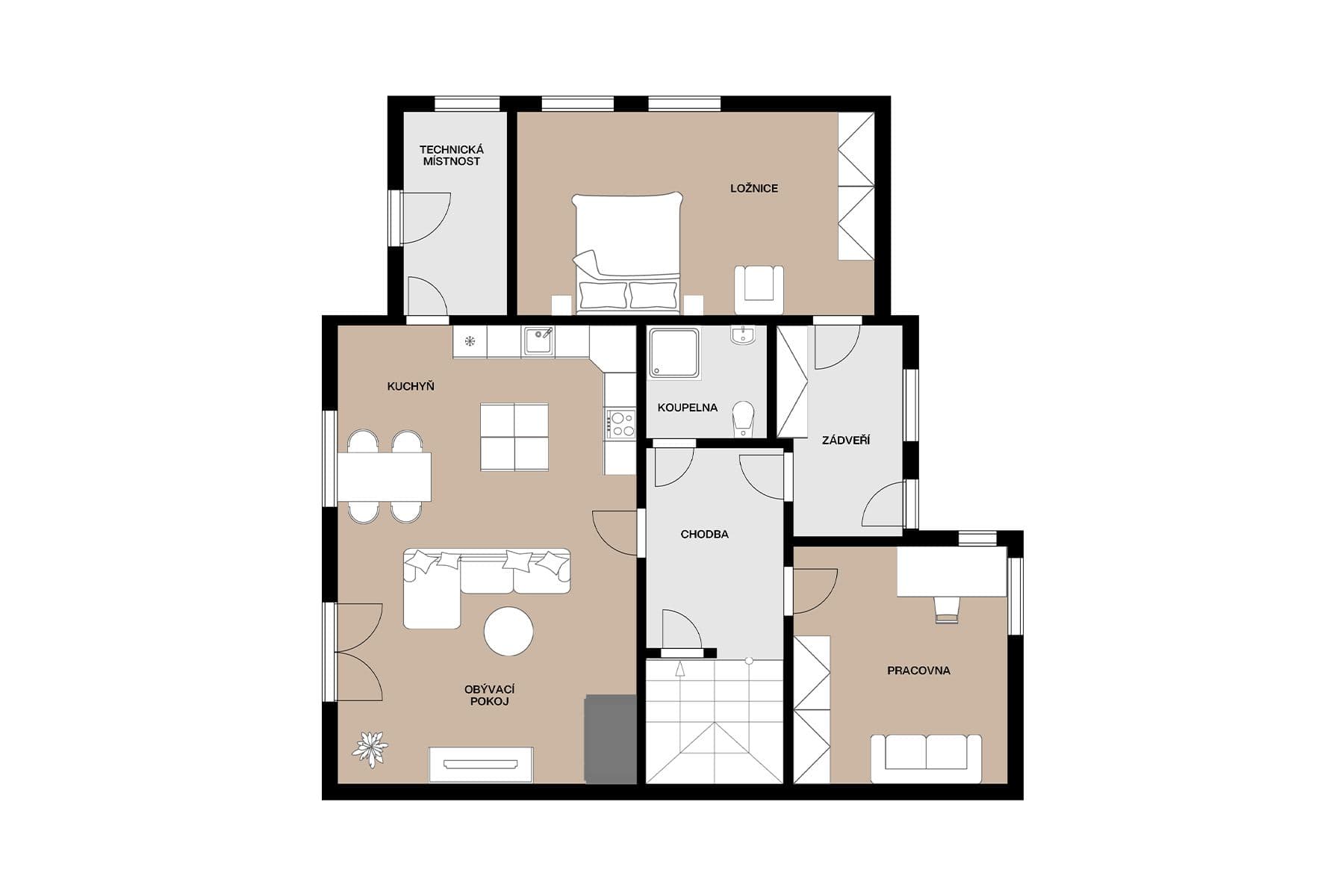 Predaj domu 215 m², pozemek 473 m², Křemelná, Křelov-Břuchotín, Olomoucký kraj Predaj domu 215 m², pozemek 473 m², Křemelná, Křelov-Břuchotín, Olomoucký kraj