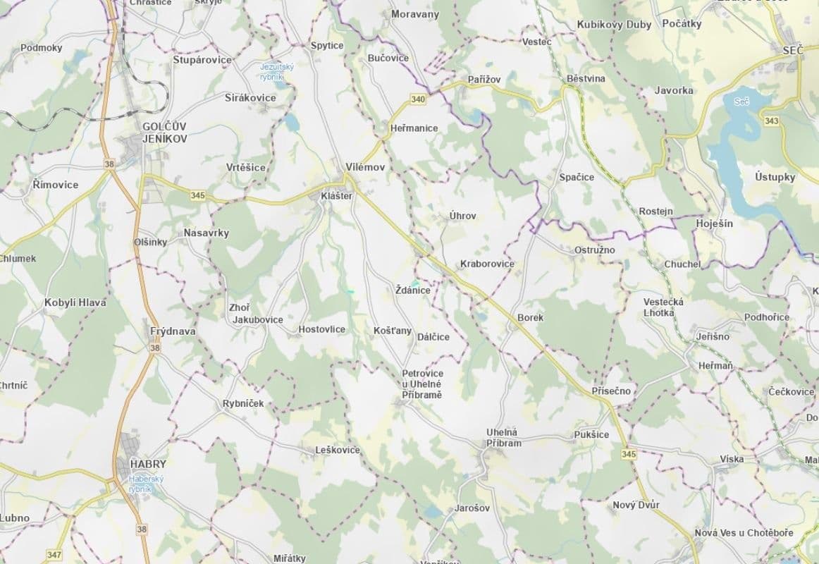 Predaj pozemku 5.943 m², Vilémov, Kraj Vysočina Predaj pozemku 5.943 m², Vilémov, Kraj Vysočina