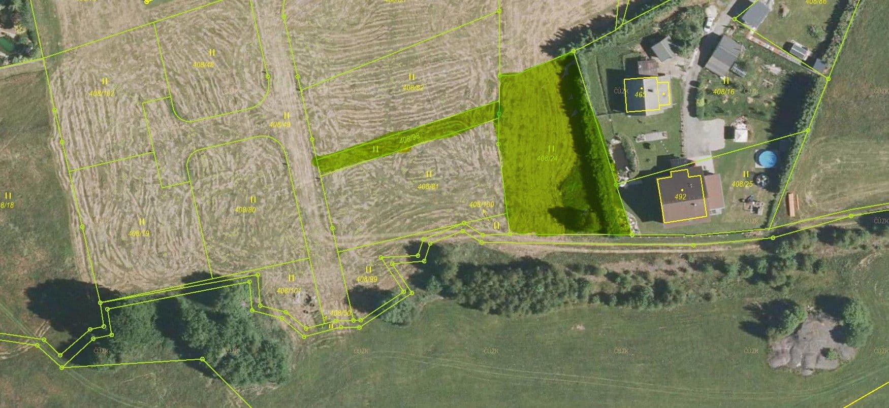 Predaj pozemku 1.563 m², Zdíkov, Jihočeský kraj Predaj pozemku 1.563 m², Zdíkov, Jihočeský kraj