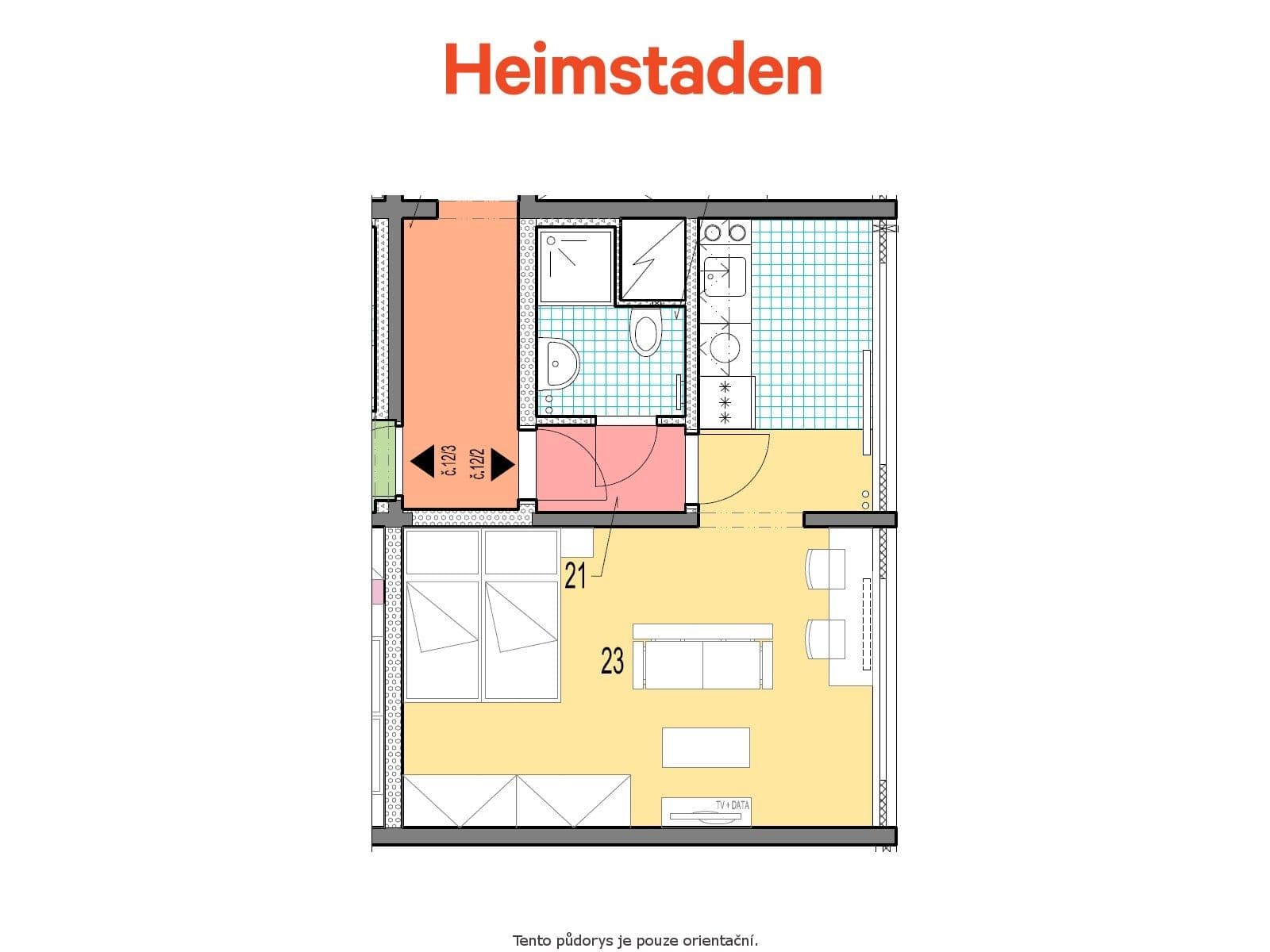 Prenájom bytu 1-izbový 35 m², Slovenská, Karviná, Moravskoslezský kraj Prenájom bytu 1-izbový 35 m², Slovenská, Karviná, Moravskoslezský kraj