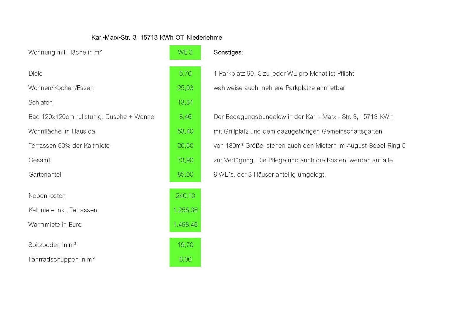 Prenájom bytu 2-izbový 74 m², Karl-Marx-Str. 3, Königs Wusterhausen, Brandenbursko Prenájom bytu 2-izbový 74 m², Karl-Marx-Str. 3, Königs Wusterhausen, Brandenbursko
