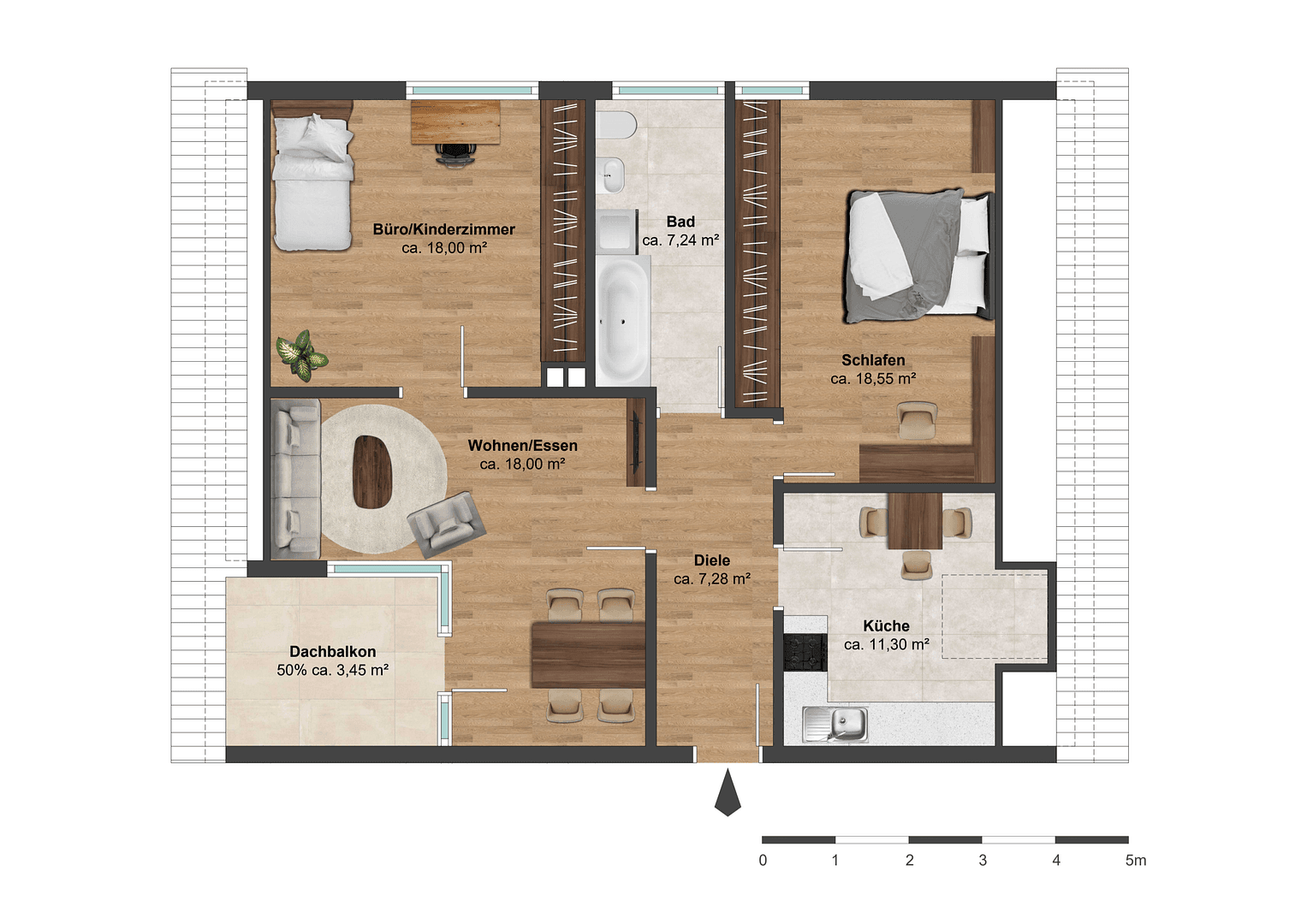 Predaj bytu 3-izbový 71 m², Grenzstr. 27, Weil am Rhein, Bádensko-Wurttembersko Predaj bytu 3-izbový 71 m², Grenzstr. 27, Weil am Rhein, Bádensko-Wurttembersko