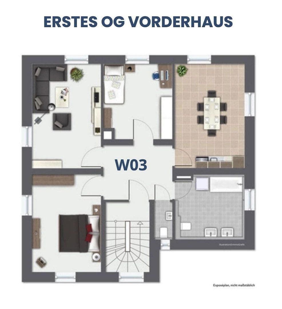 Prenájom bytu 3-izbový 95 m², Regensburgerstrasse 66, Amberg, Bavorsko Prenájom bytu 3-izbový 95 m², Regensburgerstrasse 66, Amberg, Bavorsko