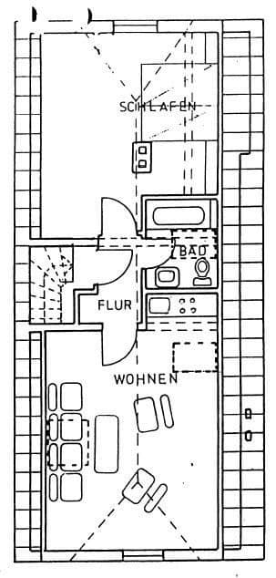Prenájom bytu 2-izbový 52 m², Große Gildewart 17, Osnabrück, Dolné Sasko Prenájom bytu 2-izbový 52 m², Große Gildewart 17, Osnabrück, Dolné Sasko