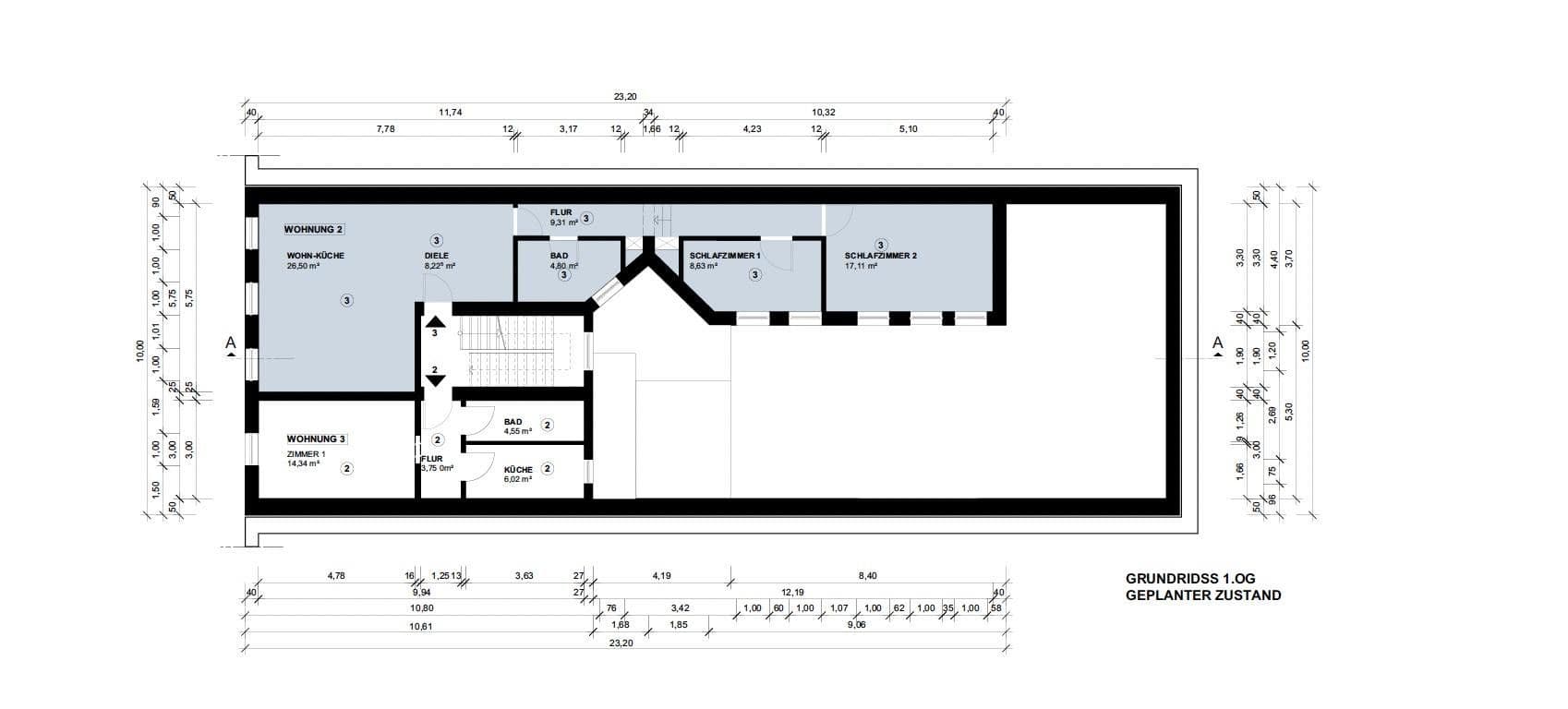 Prenájom bytu 3-izbový 75 m², Adalbertsteinweg 230, Aachen, Severné Porýnie - Westfálsko Prenájom bytu 3-izbový 75 m², Adalbertsteinweg 230, Aachen, Severné Porýnie - Westfálsko