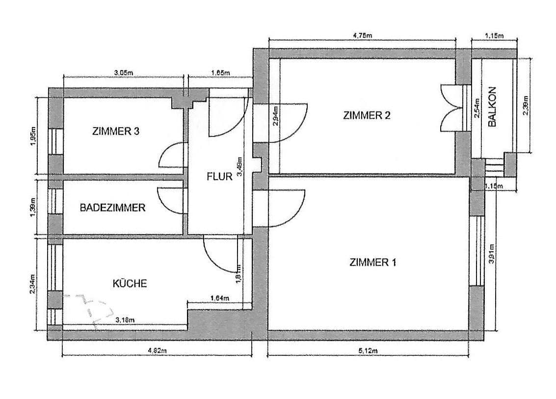 Predaj bytu 3-izbový 62 m², Berlin, Berlín Predaj bytu 3-izbový 62 m², Berlin, Berlín