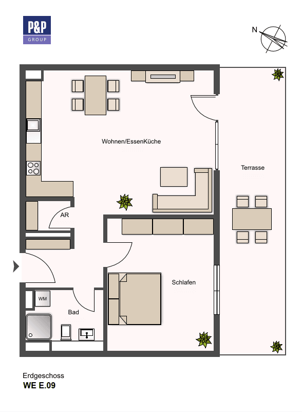 Prenájom bytu 2-izbový 62 m², Lange Straße 65, Fürth, Bavorsko Prenájom bytu 2-izbový 62 m², Lange Straße 65, Fürth, Bavorsko