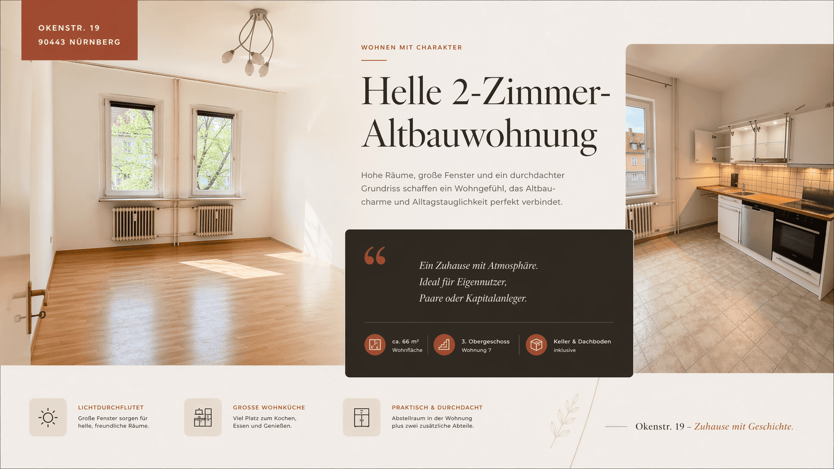 Predaj bytu 2-izbový 66 m², Okenstr. 19, Nürnberg, Bavorsko Predaj bytu 2-izbový 66 m², Okenstr. 19, Nürnberg, Bavorsko