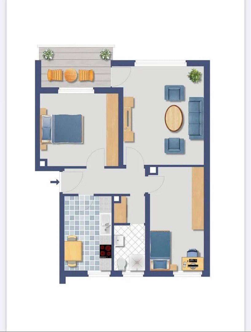 Predaj bytu 3-izbový 71 m², Regensburg, Bavorsko Predaj bytu 3-izbový 71 m², Regensburg, Bavorsko