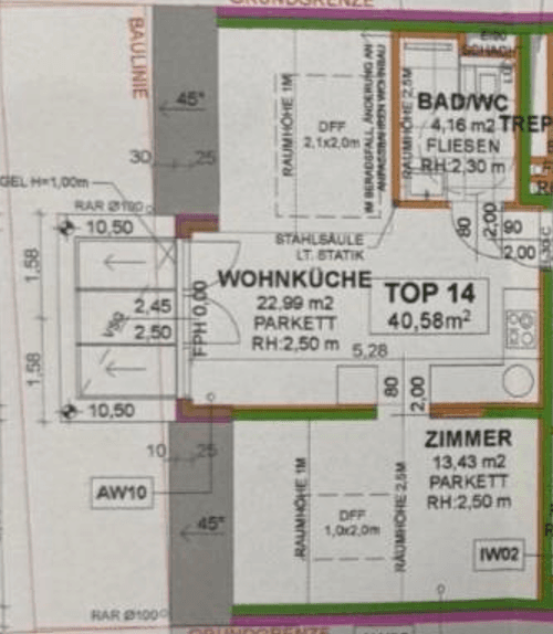 Prenájom bytu 2-izbový 41 m², Feldkellergasse 16, Wien, Viedeň Prenájom bytu 2-izbový 41 m², Feldkellergasse 16, Wien, Viedeň