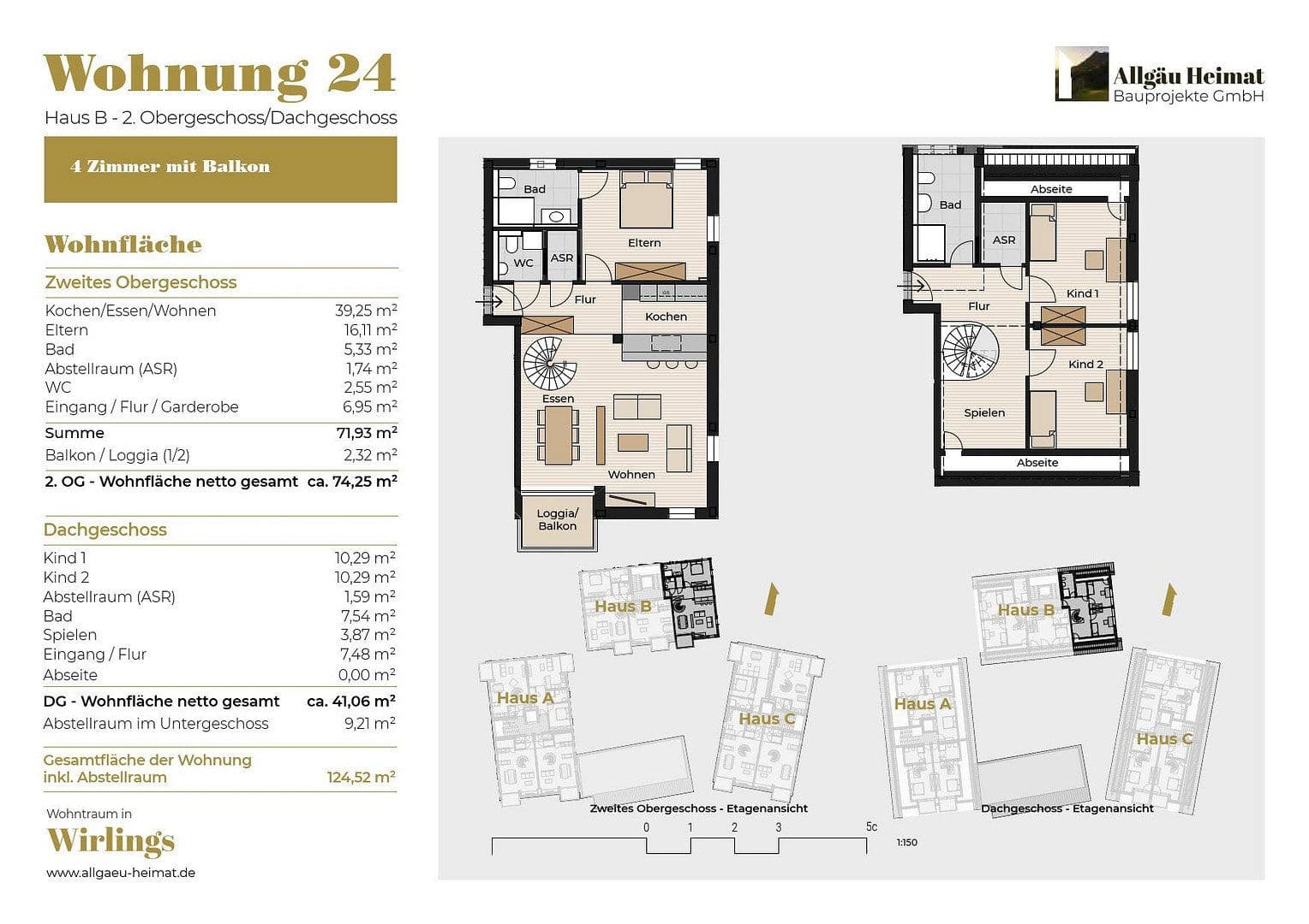 Predaj bytu 4-izbový 116 m², Buchenberger Straße 19b, Buchenberg, Bavorsko Predaj bytu 4-izbový 116 m², Buchenberger Straße 19b, Buchenberg, Bavorsko
