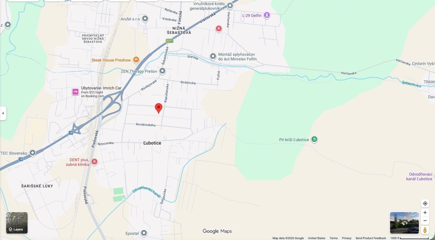 Predaj pozemku 2.692 m², Ľubotice, Prešovský kraj Predaj pozemku 2.692 m², Ľubotice, Prešovský kraj