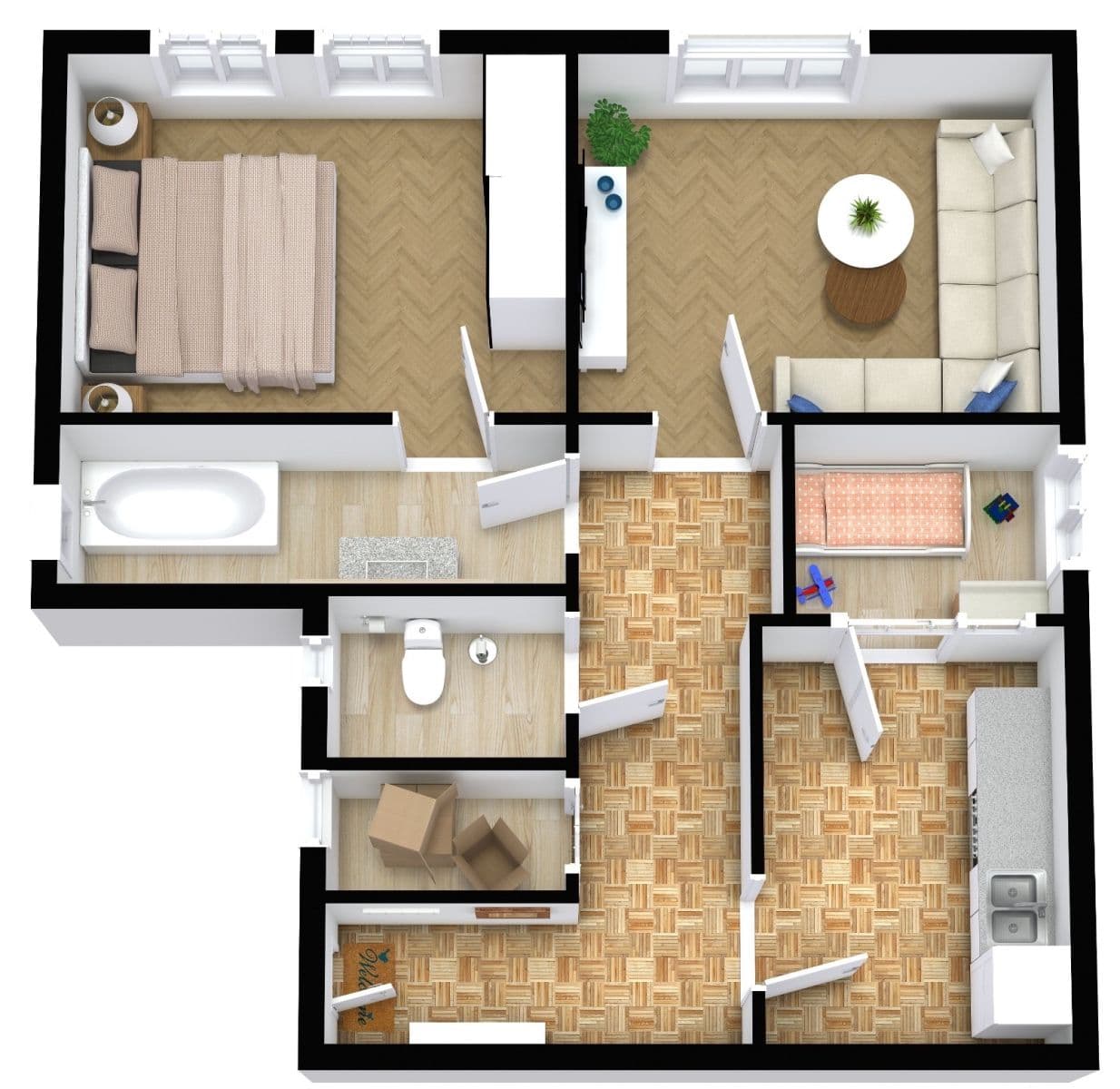 Predaj bytu 3-izbový 79 m², Nádražní, Český Těšín, Moravskoslezský kraj Predaj bytu 3-izbový 79 m², Nádražní, Český Těšín, Moravskoslezský kraj
