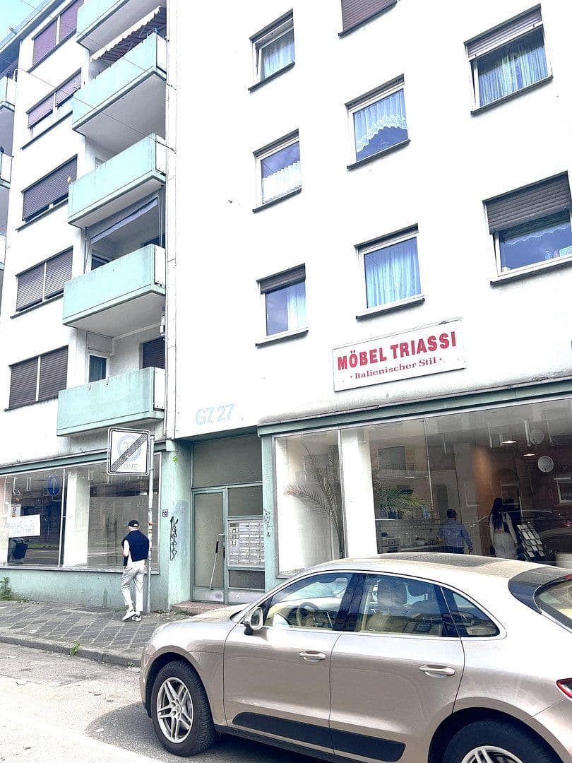 Prenájom bytu 3-izbový 70 m², G7, 27, Mannheim, Bádensko-Wurttembersko Prenájom bytu 3-izbový 70 m², G7, 27, Mannheim, Bádensko-Wurttembersko