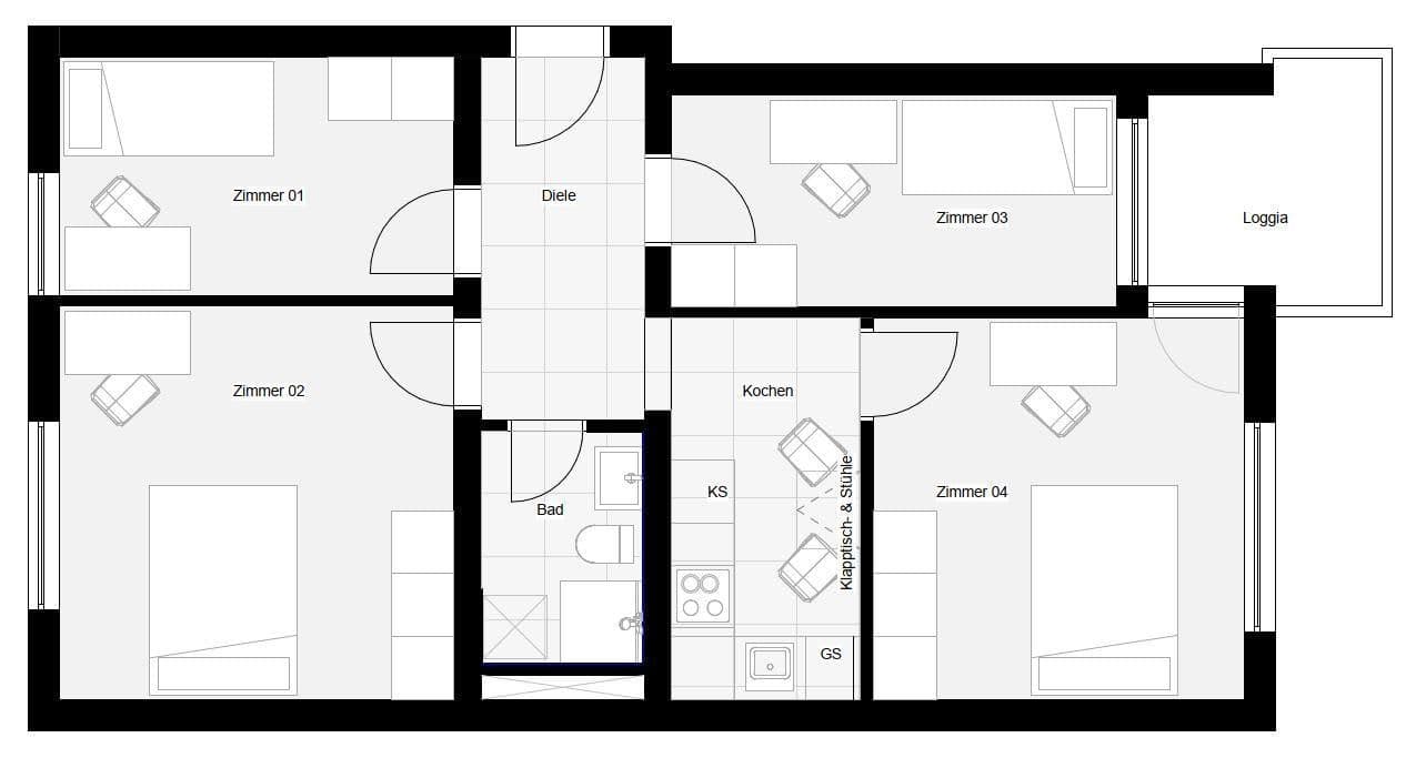 Predaj bytu 4-izbový 64 m², München, Bavorsko Predaj bytu 4-izbový 64 m², München, Bavorsko