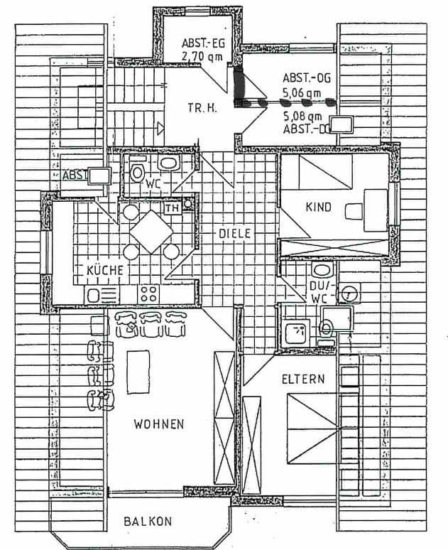 Prenájom bytu 3-izbový 72 m², Hauptstr. 22, Goddert, Porýnie-Falcko Prenájom bytu 3-izbový 72 m², Hauptstr. 22, Goddert, Porýnie-Falcko