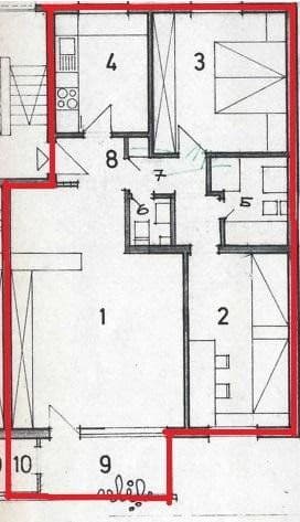 Prenájom bytu 3-izbový 80 m², Bochumer Str. 72 b, Hattingen, Severné Porýnie - Westfálsko Prenájom bytu 3-izbový 80 m², Bochumer Str. 72 b, Hattingen, Severné Porýnie - Westfálsko