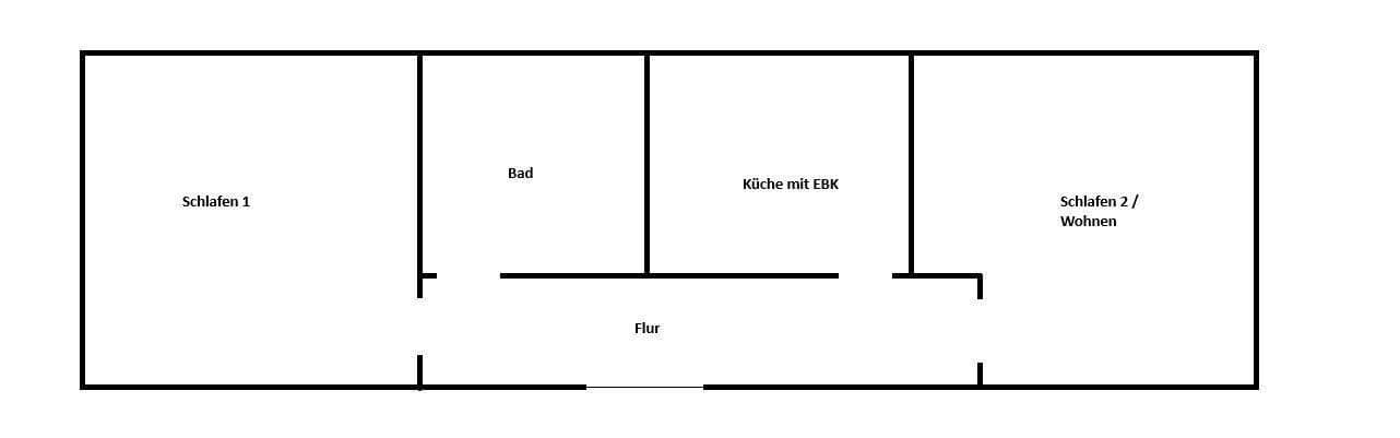 Prenájom bytu 2-izbový 45 m², Rehmstr., Osnabrück, Dolné Sasko Prenájom bytu 2-izbový 45 m², Rehmstr., Osnabrück, Dolné Sasko
