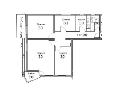 Prenájom kancelárie 98 m², Berlin, Berlín Prenájom kancelárie 98 m², Berlin, Berlín