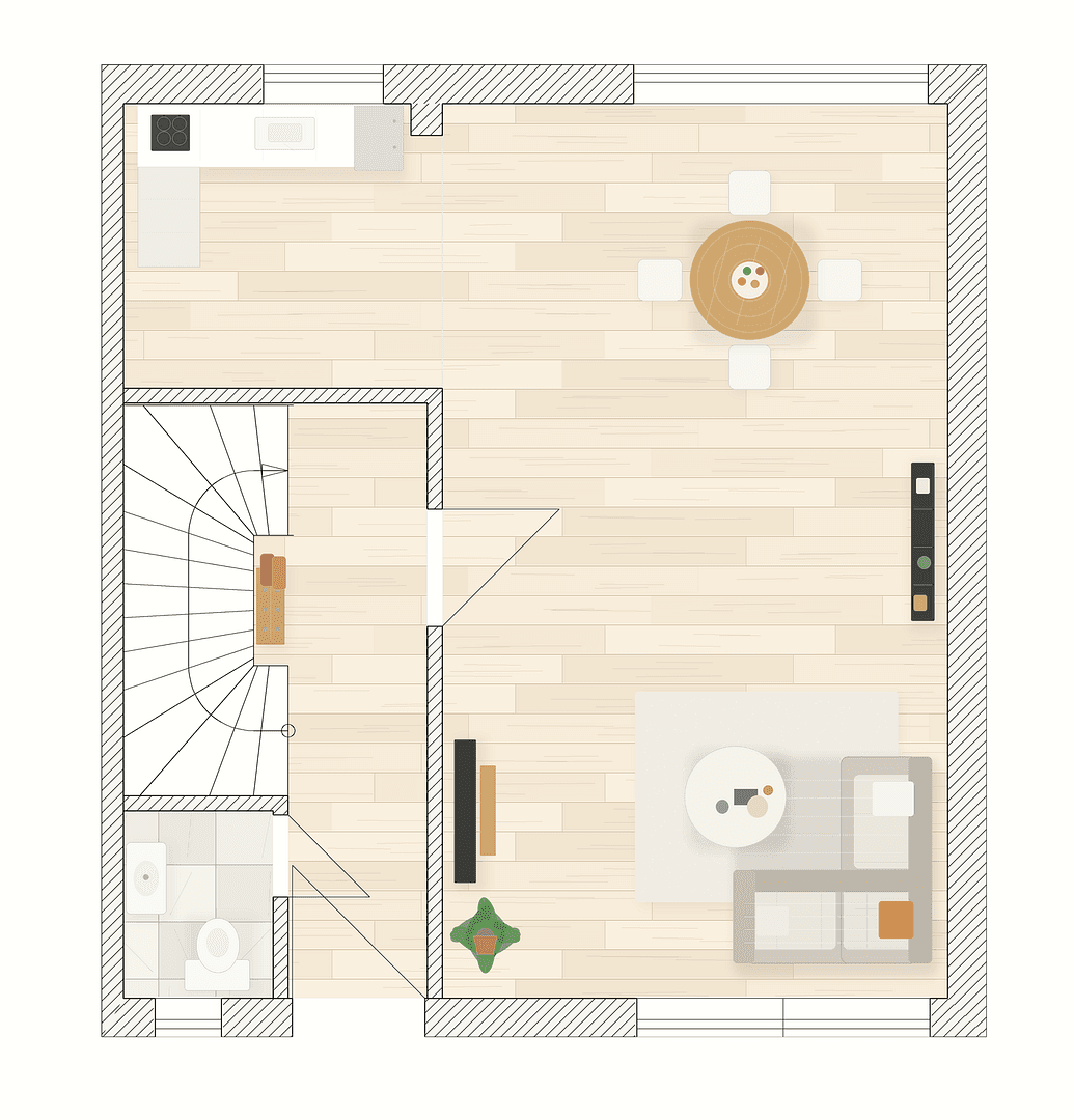 Predaj domu 82 m², pozemek 208 m², Wesel, Severné Porýnie - Westfálsko Predaj domu 82 m², pozemek 208 m², Wesel, Severné Porýnie - Westfálsko