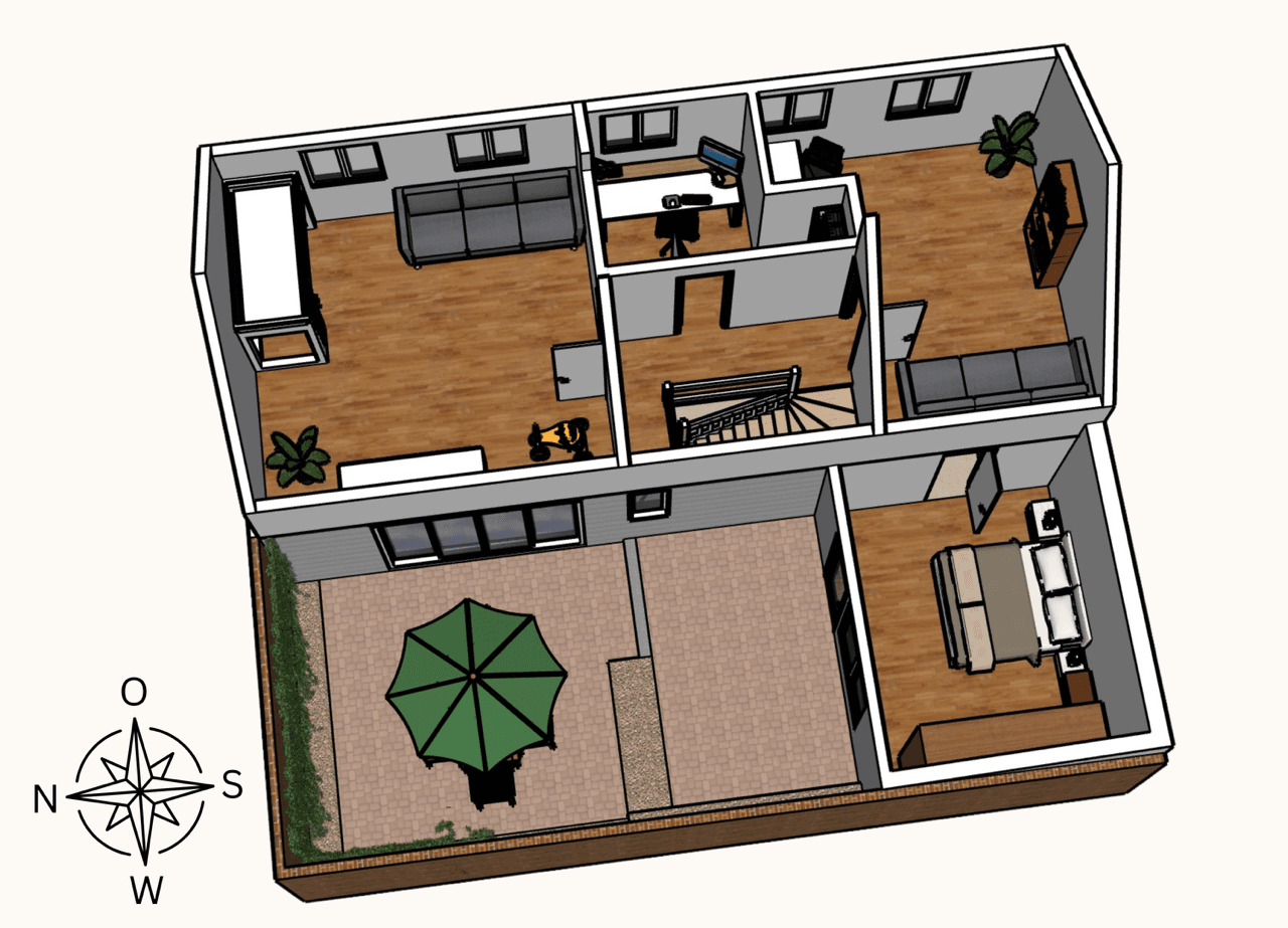 Predaj domu 104 m², pozemek 125 m², Kreuzstr. 10, Gransee, Brandenbursko Predaj domu 104 m², pozemek 125 m², Kreuzstr. 10, Gransee, Brandenbursko