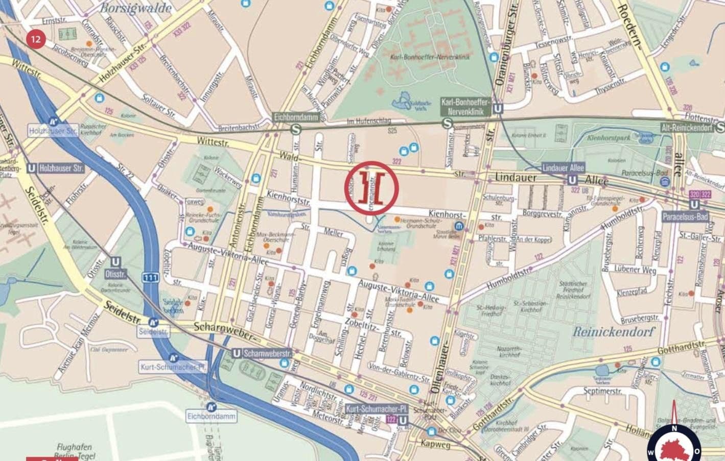 Predaj bytu 2-izbový 46 m², Lienemannstraße, Berlin, Berlín Predaj bytu 2-izbový 46 m², Lienemannstraße, Berlin, Berlín