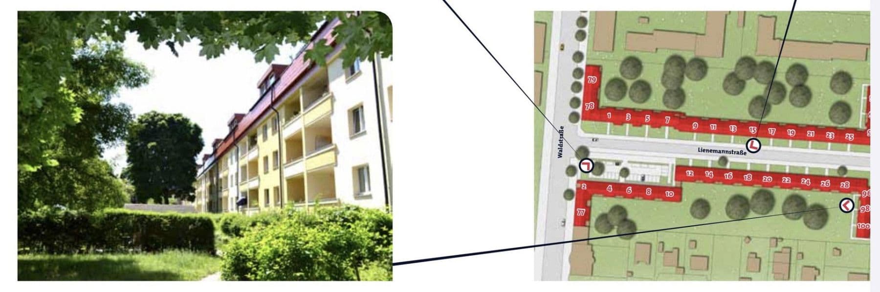 Predaj bytu 2-izbový 46 m², Lienemannstraße, Berlin, Berlín Predaj bytu 2-izbový 46 m², Lienemannstraße, Berlin, Berlín