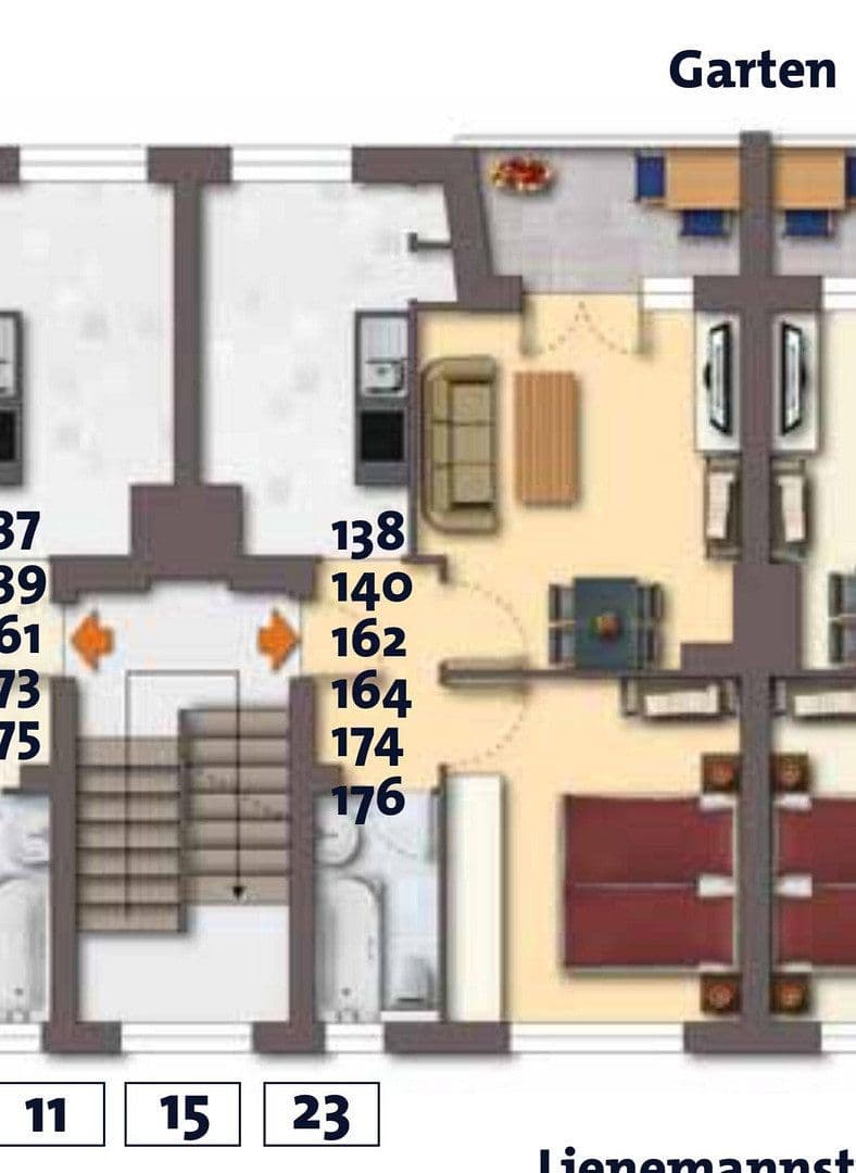 Predaj bytu 2-izbový 46 m², Lienemannstraße, Berlin, Berlín Predaj bytu 2-izbový 46 m², Lienemannstraße, Berlin, Berlín