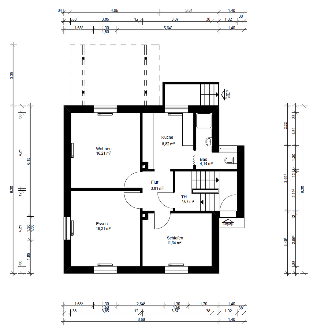 Predaj domu 191 m², pozemek 353 m², Butzbach, Hesensko Predaj domu 191 m², pozemek 353 m², Butzbach, Hesensko