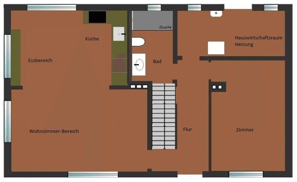 Predaj domu 104 m², pozemek 287 m², Quarnbek, Šlezvicko-Holštajnsko Predaj domu 104 m², pozemek 287 m², Quarnbek, Šlezvicko-Holštajnsko