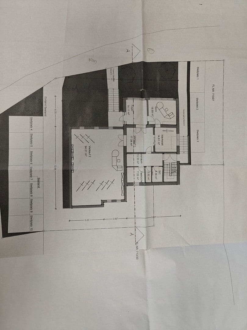 Prenájom kancelárie 240 m², Anbacherstr. 26, Gunzenhausen, Bavorsko Prenájom kancelárie 240 m², Anbacherstr. 26, Gunzenhausen, Bavorsko
