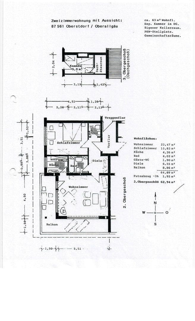 Predaj bytu 2-izbový 63 m², Oberstdorf, Bavorsko Predaj bytu 2-izbový 63 m², Oberstdorf, Bavorsko