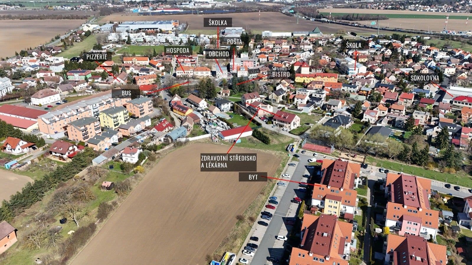 Predaj bytu 3-izbový 90 m², U potoka, Jinočany, Středočeský kraj Predaj bytu 3-izbový 90 m², U potoka, Jinočany, Středočeský kraj