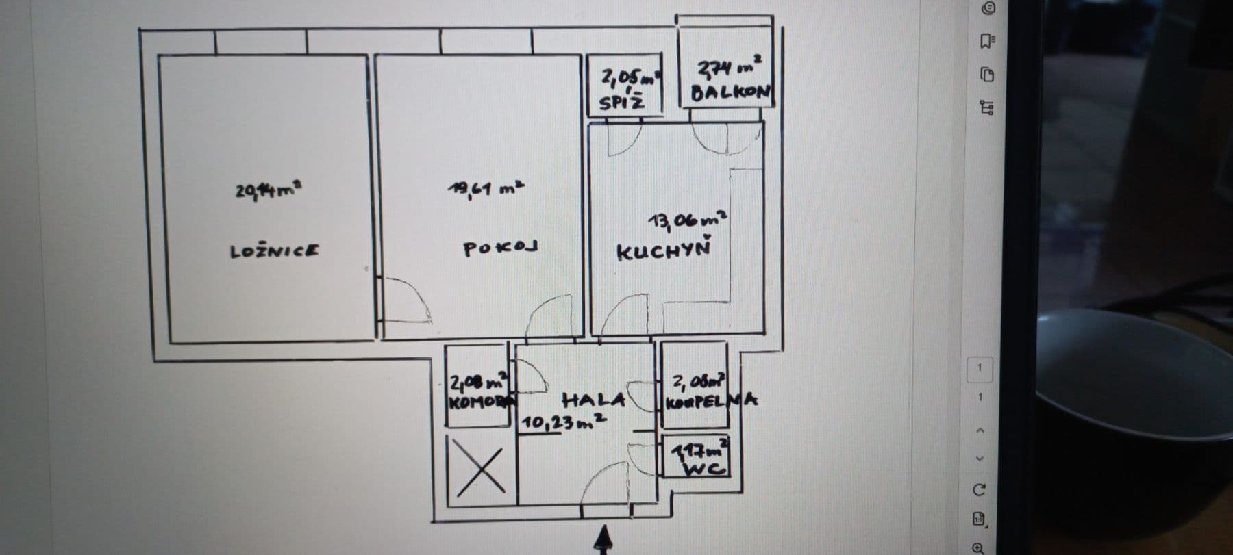 Prenájom bytu 2-izbový 73 m², Na Hlídce, Praha, Praha Prenájom bytu 2-izbový 73 m², Na Hlídce, Praha, Praha