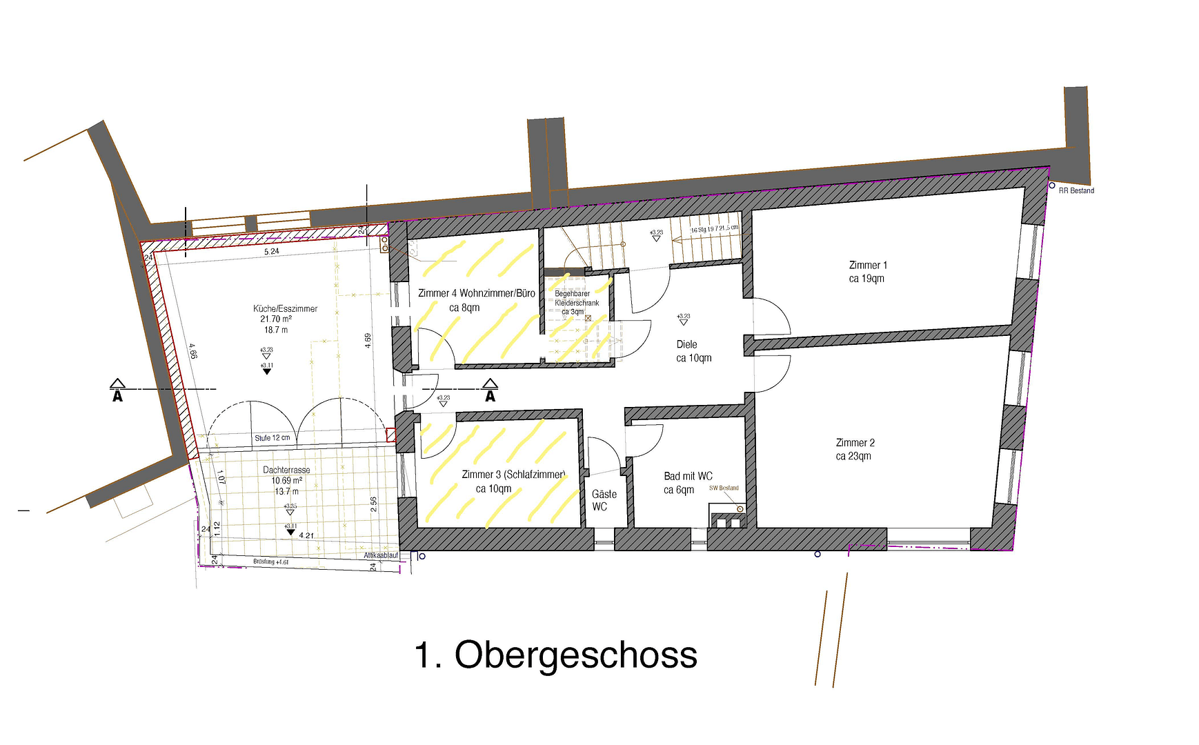 Prenájom bytu 112 m², Predigerberg 14, Augsburg, Bavorsko Prenájom bytu 112 m², Predigerberg 14, Augsburg, Bavorsko