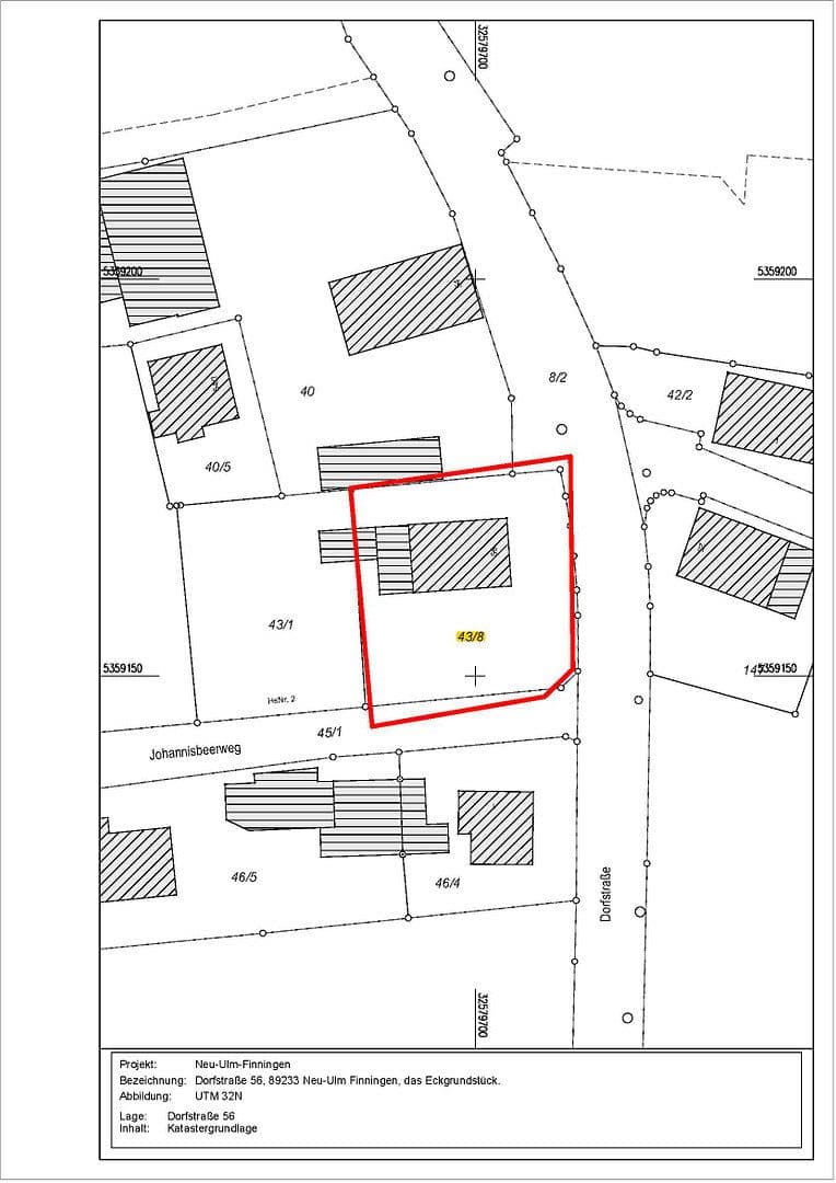 Predaj domu 120 m², pozemek 743 m², Dorfstr.56, Neu-Ulm, Bavorsko Predaj domu 120 m², pozemek 743 m², Dorfstr.56, Neu-Ulm, Bavorsko