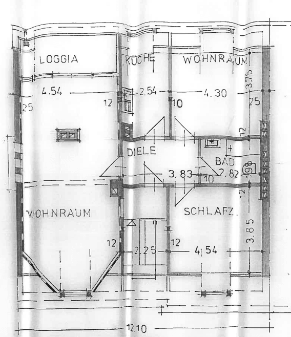 Prenájom bytu 3-izbový 90 m², Norbertstr. 7, Wesel, Severné Porýnie - Westfálsko Prenájom bytu 3-izbový 90 m², Norbertstr. 7, Wesel, Severné Porýnie - Westfálsko