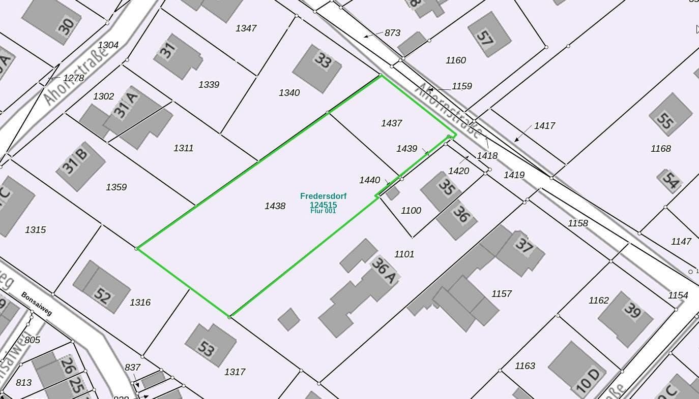 Predaj pozemku 2.274 m², Ahornstraße 34, Fredersdorf-Vogelsdorf, Brandenbursko Predaj pozemku 2.274 m², Ahornstraße 34, Fredersdorf-Vogelsdorf, Brandenbursko