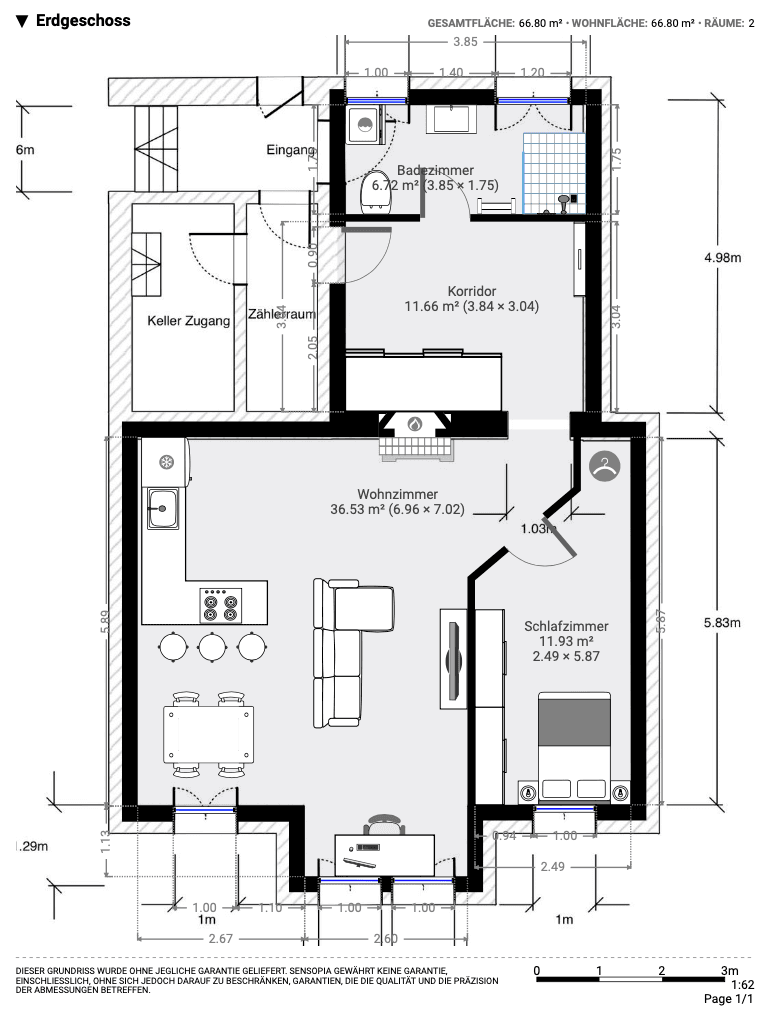 Predaj bytu 2-izbový 67 m², Berlin Steglitz, Berlín Predaj bytu 2-izbový 67 m², Berlin Steglitz, Berlín