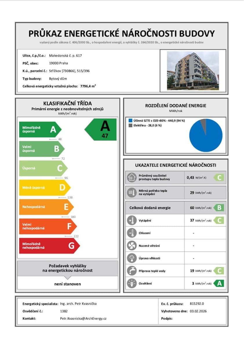 Predaj bytu 2-izbový 48 m², Makedonská, Praha, Praha Predaj bytu 2-izbový 48 m², Makedonská, Praha, Praha