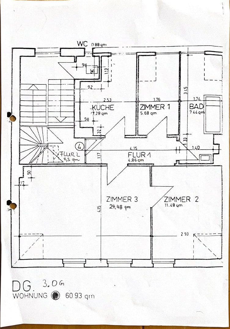 Predaj bytu 3-izbový 61 m², Frankfurt-Höchst, Hesensko Predaj bytu 3-izbový 61 m², Frankfurt-Höchst, Hesensko