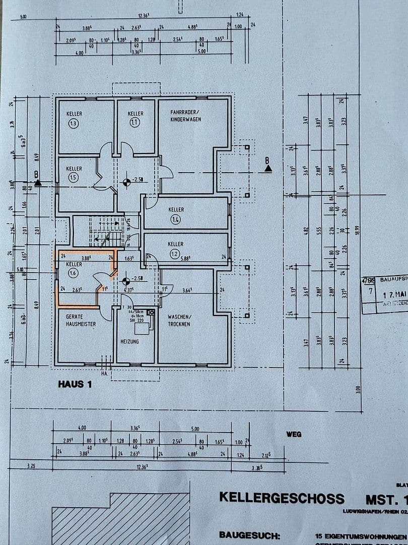 Predaj bytu 3-izbový 110 m², Germersheimer Str. 12, Ludwigshafen, Porýnie-Falcko Predaj bytu 3-izbový 110 m², Germersheimer Str. 12, Ludwigshafen, Porýnie-Falcko