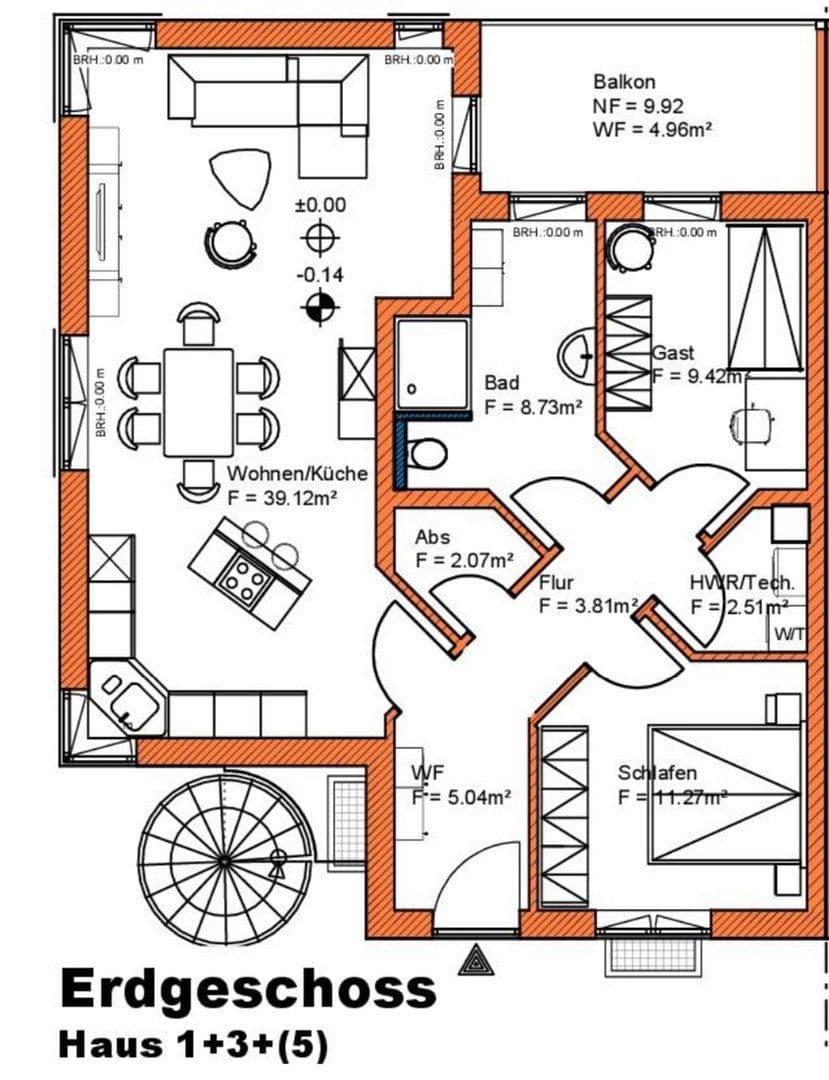 Prenájom bytu 3-izbový 86 m², Gemünden, Porýnie-Falcko Prenájom bytu 3-izbový 86 m², Gemünden, Porýnie-Falcko